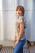 Willow Snake-Printed Blouse